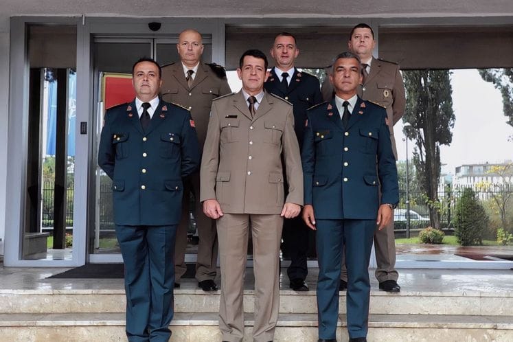 Pripadnici Oružanih snaga Bosne i Hercegovine posjetili su Komandno-operativni centar Vojske Crne Gore