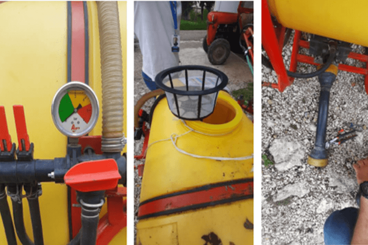 uređaj za primjenu pesticida