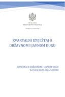 Izvještaj o državnom i javnom dugu na 30.09.2024. godine