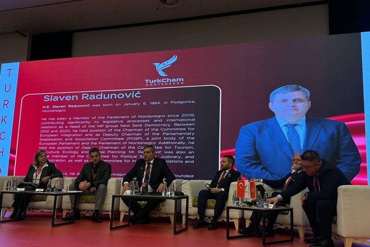 Ministar Slaven Radunović na događaju TurkCham Montenegro