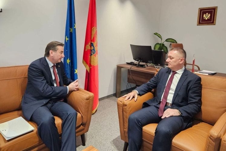 Ministar Gutić održao sastanak sa ambasadorom Ukrajine Olehom Herasymenkom