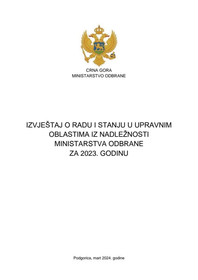 25.03. 2024 Izvještaj o radu i stanju u upravnim stvarima iz nadležnosti MO za 2023.cleaned