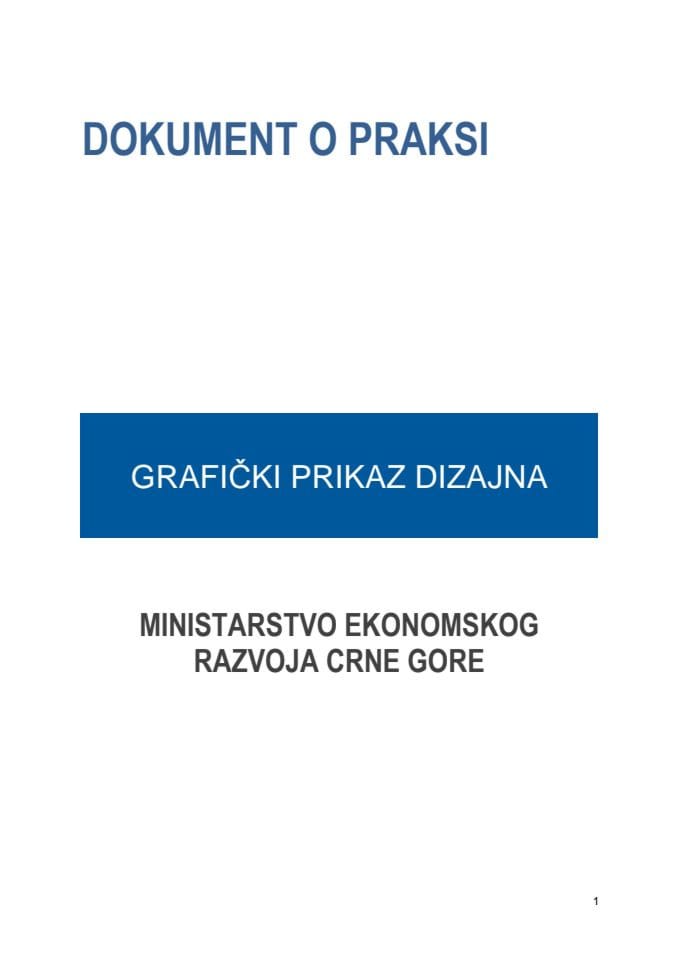 CP6 Dokument o praksi Grafički prikaz dizajna