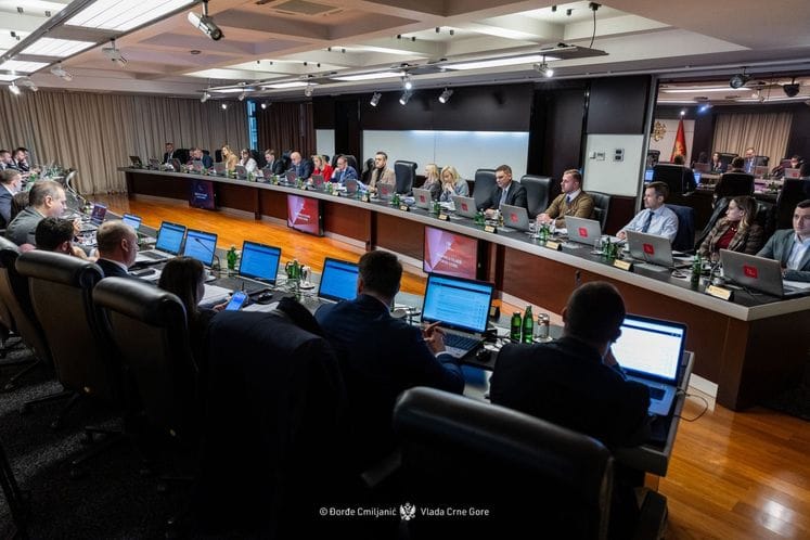 60. sjednica Vlade Crne Gore