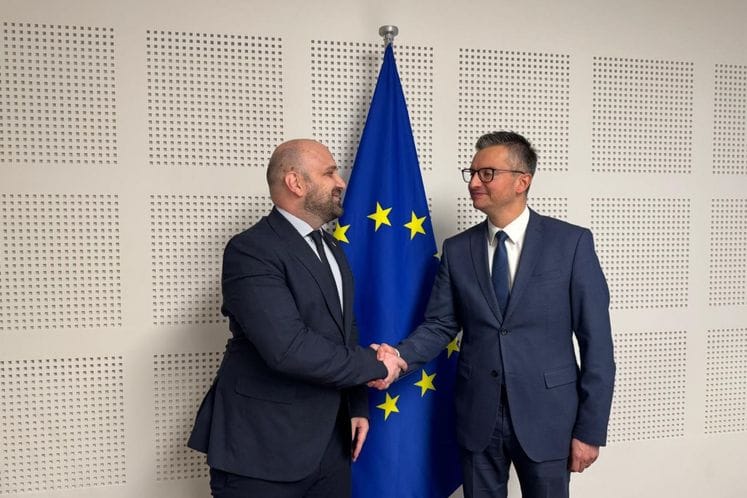 Božović i Šarec: Puna podrška za EU put Crne Gore