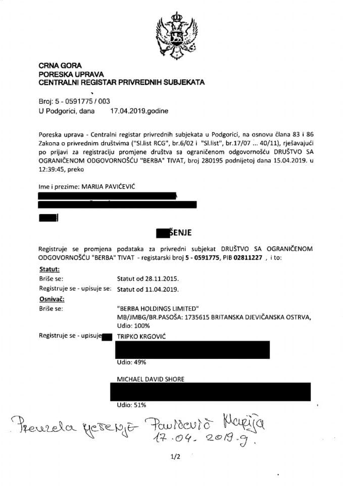 Информација ИИИ 05/02-УП-13/6-24