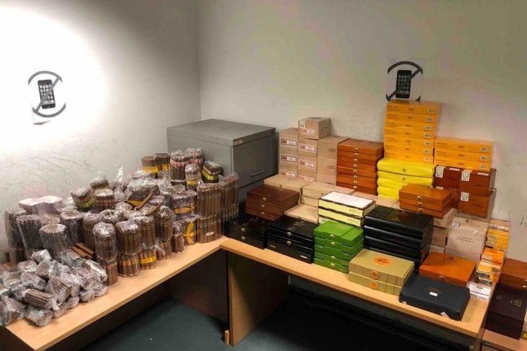 Zapljena akcizne robe na Aerodromu Podgorica