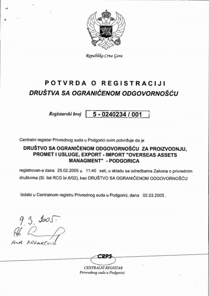 Informacija I 05/02-UP-118/6-24