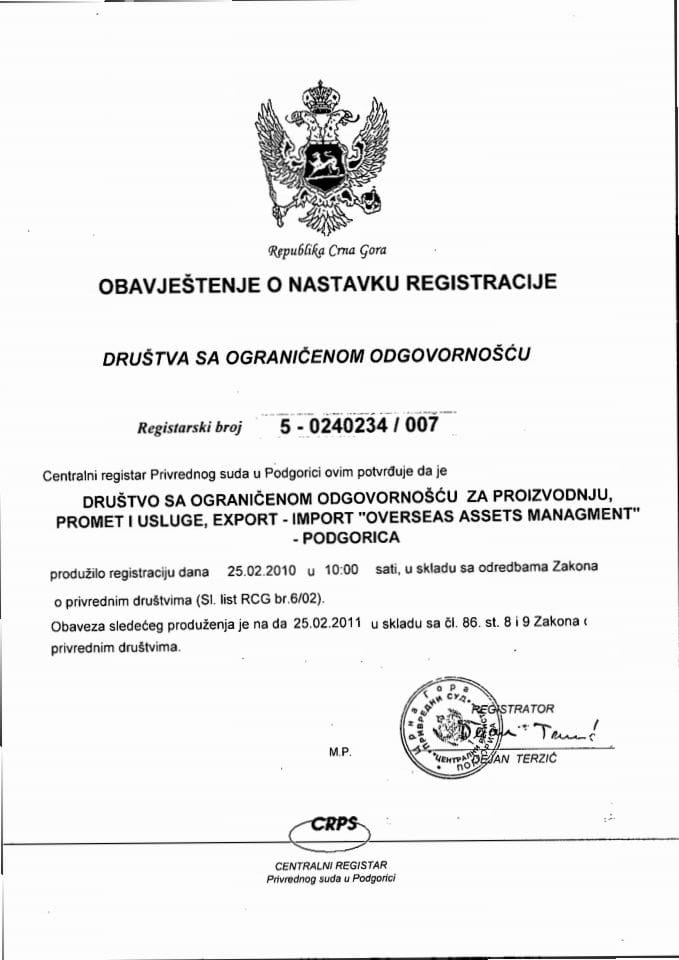 Informacija VII 05/02-UP-118/6-24