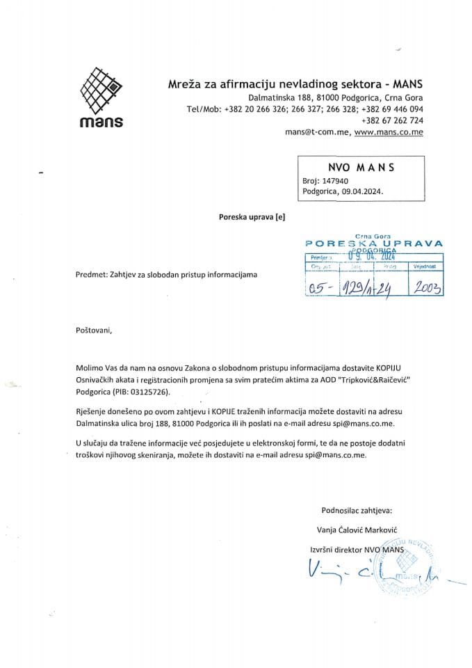 Rješenje 05/02-UP-129/2-24