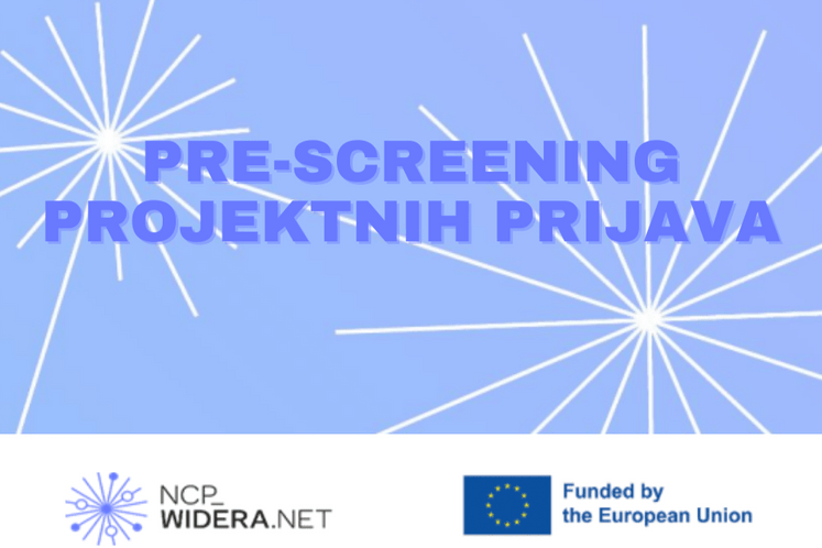 Pre-screening projektnih prijava