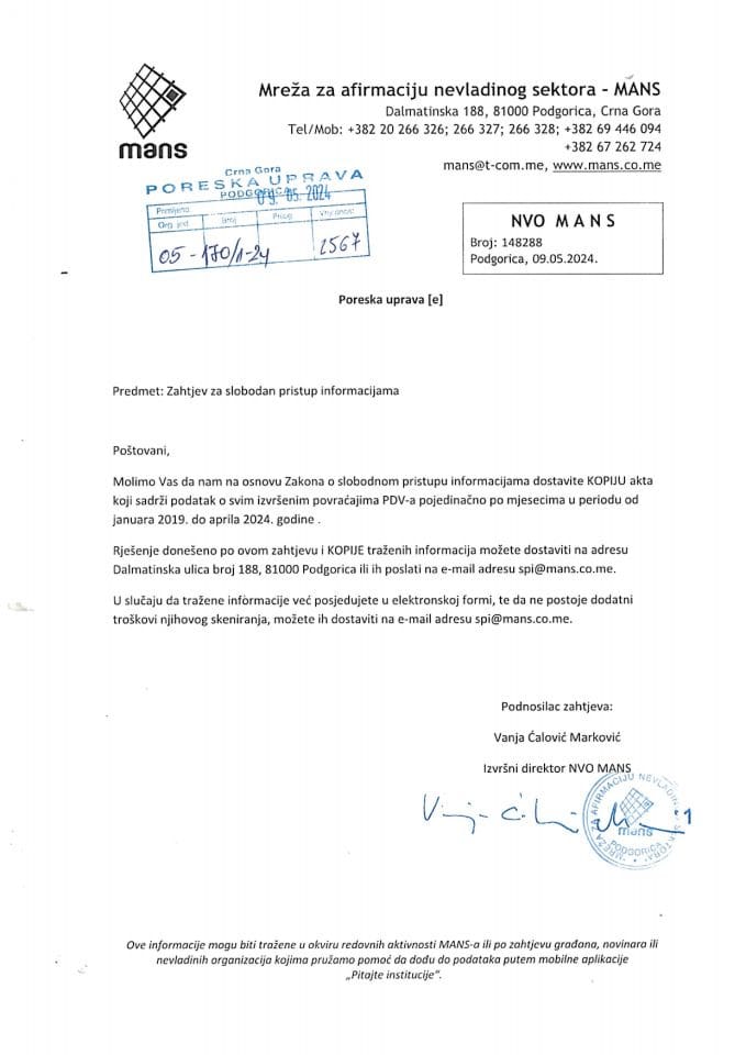 Rješenje 05/02-UP-170/2-24