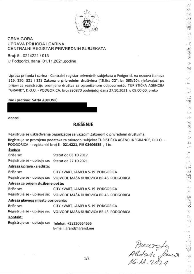 Informacija XIV 05/02-UP-156/5-24