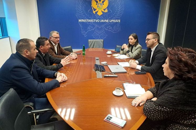 састанак МЈУ и Синдикат управе и правосуђа ЦГ