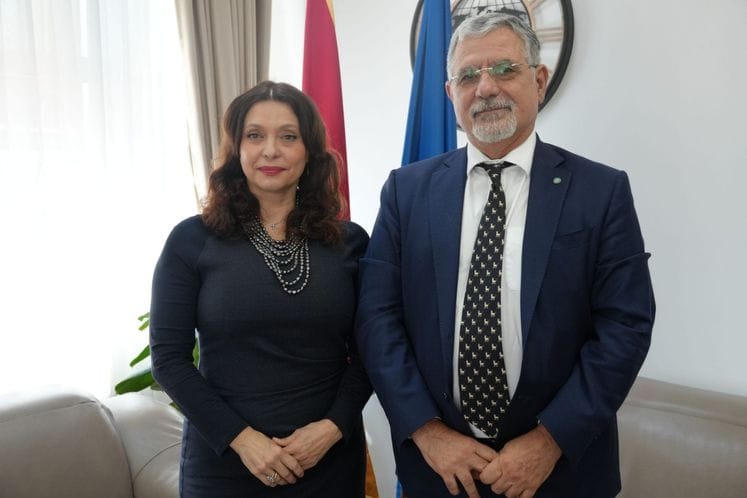 Ministar turizma Simonida Kordić sastala se sa generalnim sekretarom Parlamentarne skupštine Mediterana Serđom Pjacijem.