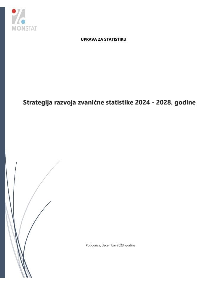 Strategija razvoja zvanične statistike Crne Gore 2024-2028. godine