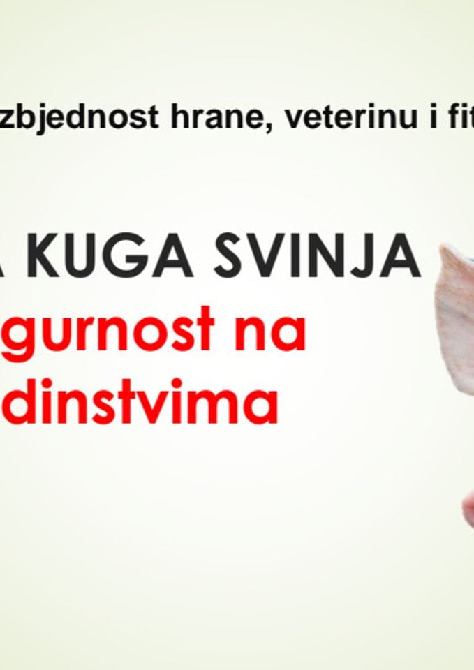 Prezentacija za farmere - biosigurnost na gazdinstvima