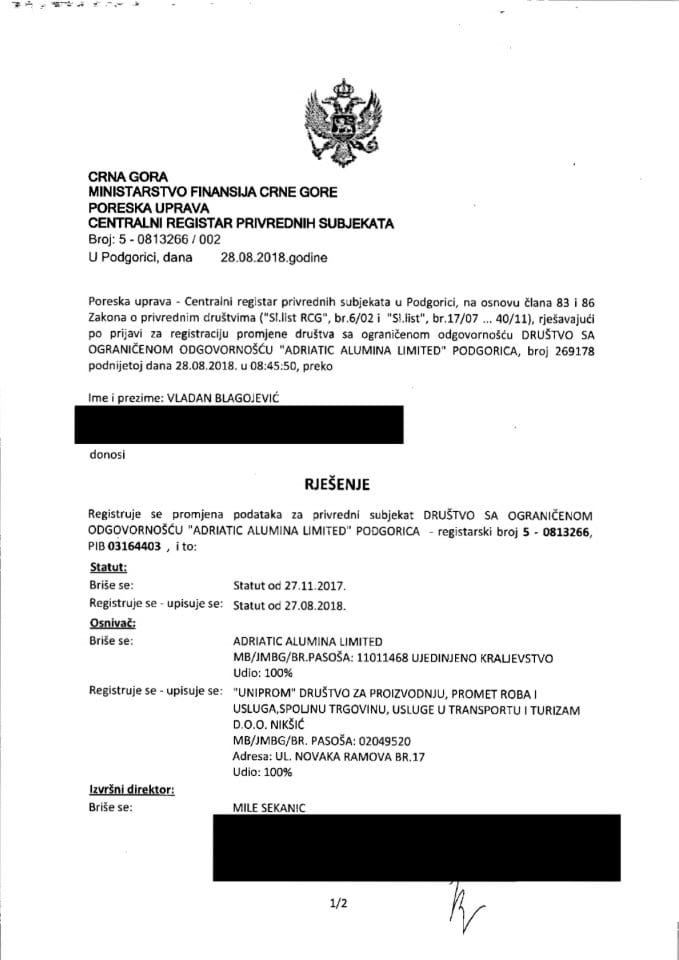 Информација ИИ 05/02-УП-182/4-24