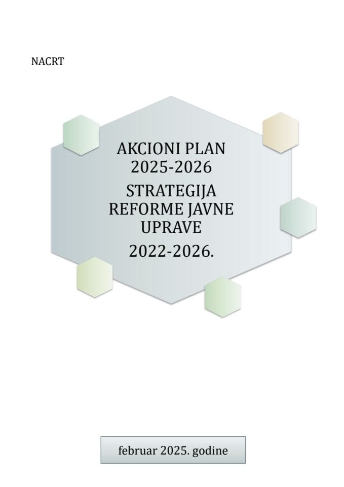 AP 2025-2026  Strategije reforme javne uprave 2022-2026