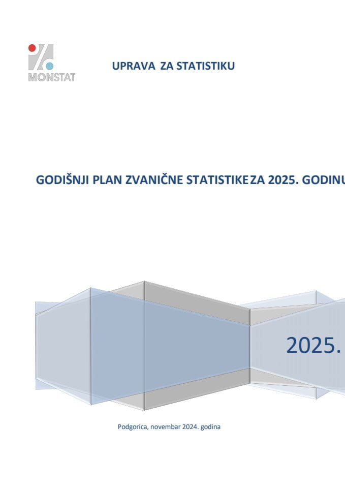 Годишњи план званичне статистике за 2025. годину