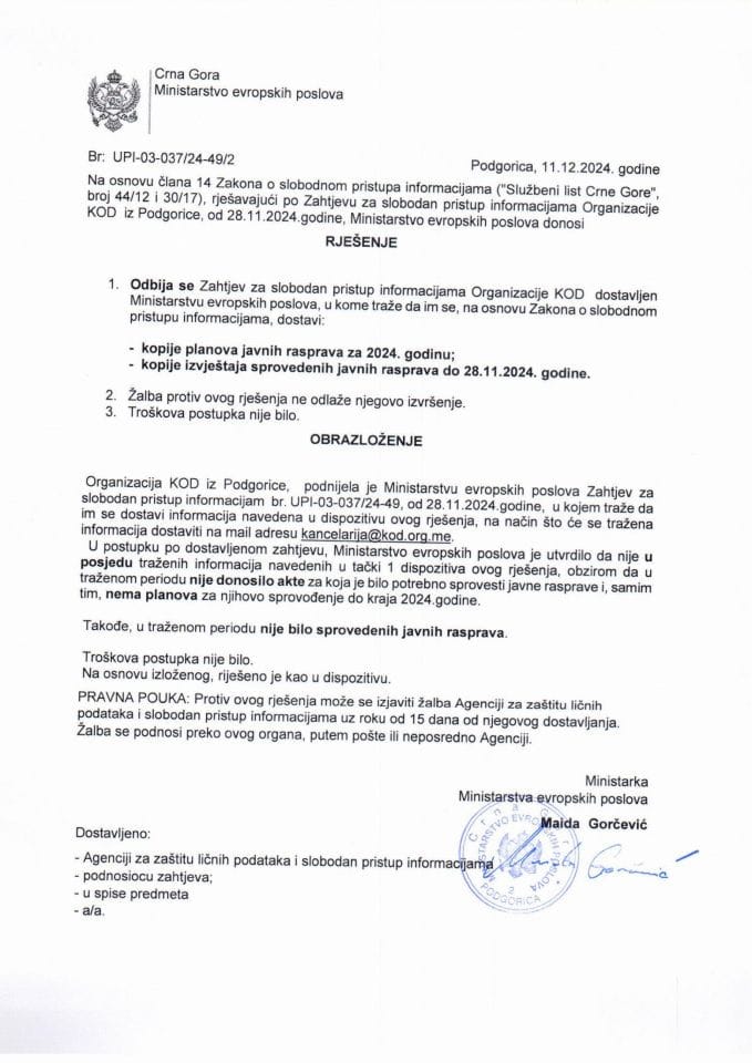 Rješenje 03 037 24 49