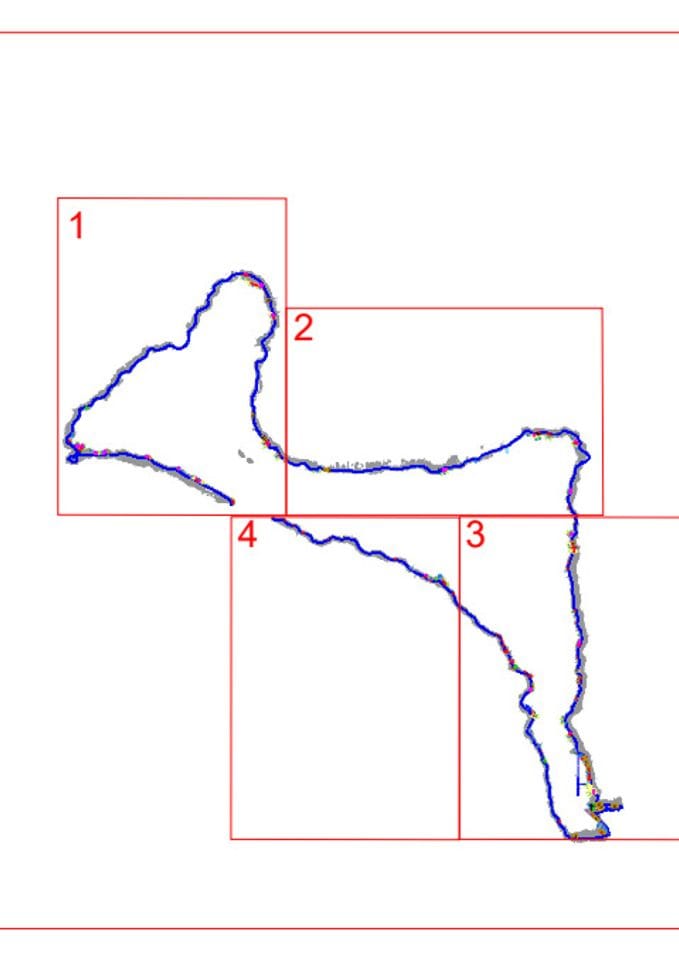 0 Pregledna 1 - Kotor - Izmjene i dopune Programa privremenih objekata u zoni morskog dobra 2024-2028, februar 2025