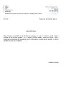 Obavještenje o promjeni termina polaganja stručnog ispita