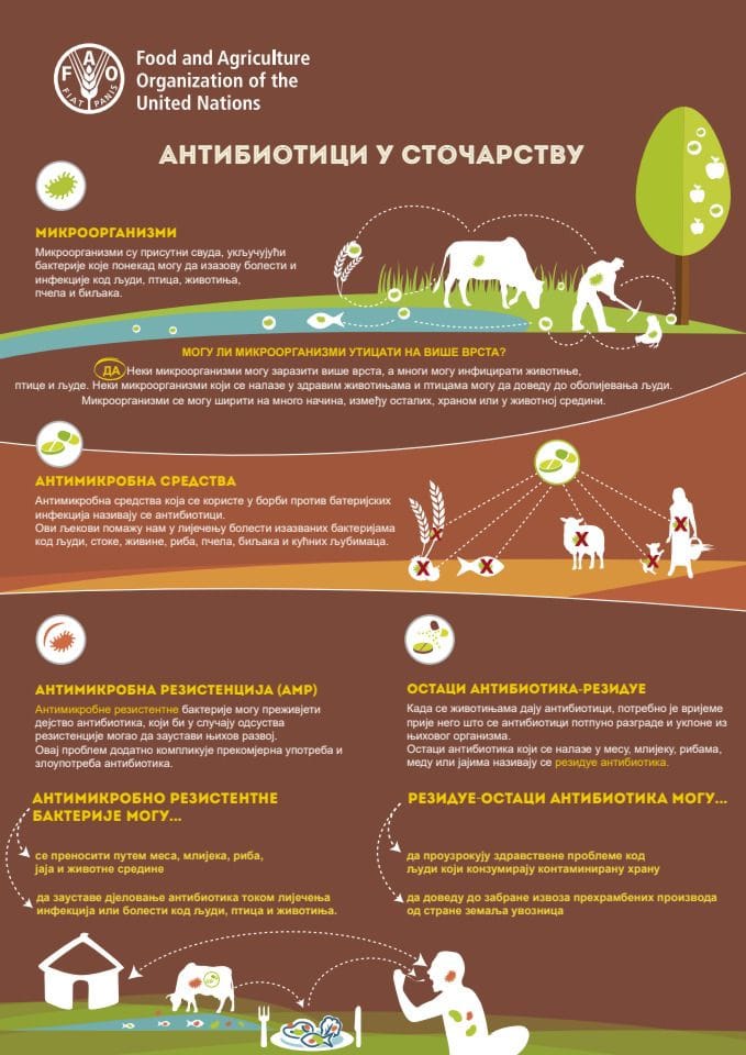 Препоруке за коришћење антимикробних средстава код животиња за производњу