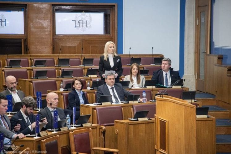 Min.Gorčević - Skupština