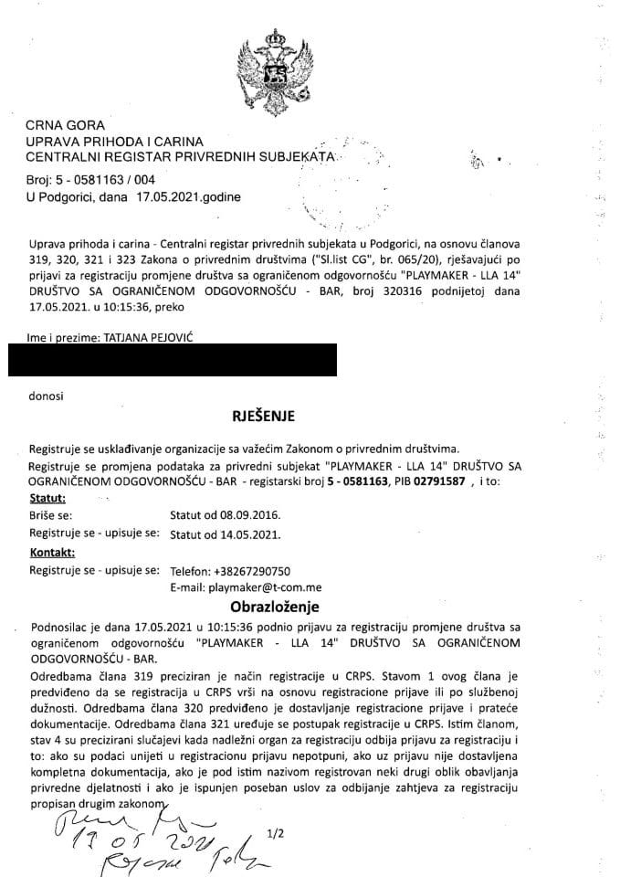 Informacija IV 05/02-UP-296/4-24