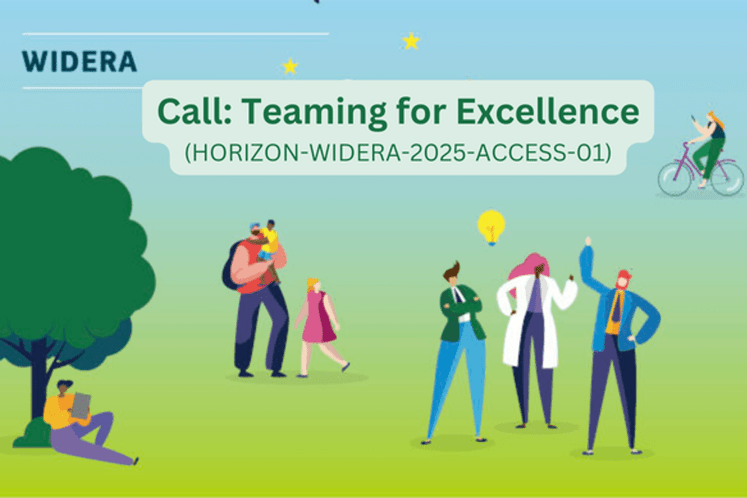 WIDERA poziv: Teaming for Excellence 2025