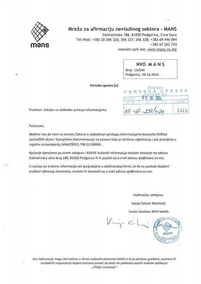 Rješenje 05/02-UP-297/2-24