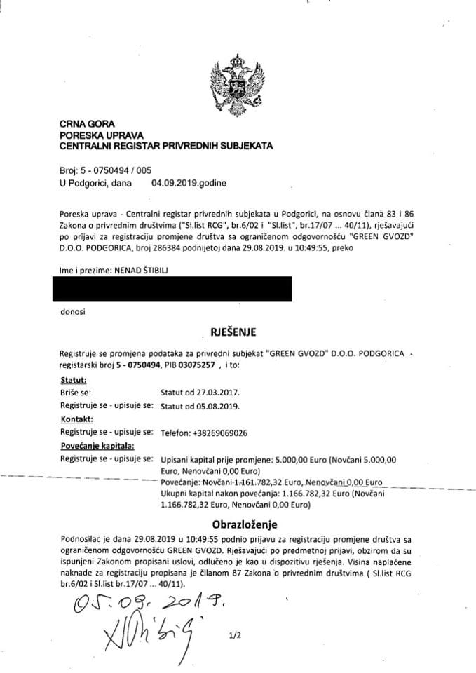 Информација ВИИ 05/02-УП-342/4-24
