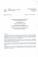 Obavještenje o pojavi AKS kod divljih svinja - dopis MUP-u