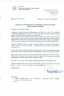 Obavještenje o pojavi AKS kod divljih svinja - dopis Upravi za veterinarstvo i sigurnost hrane Hrvatske