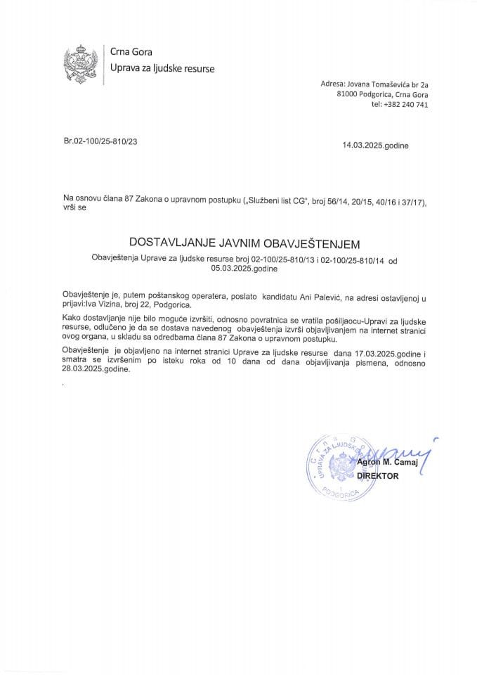 18.11.2024_02-100-24-3317-3_PU_Ana Palević