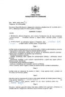 Информација по Рјешењу УПИ број: 12-037/22-298