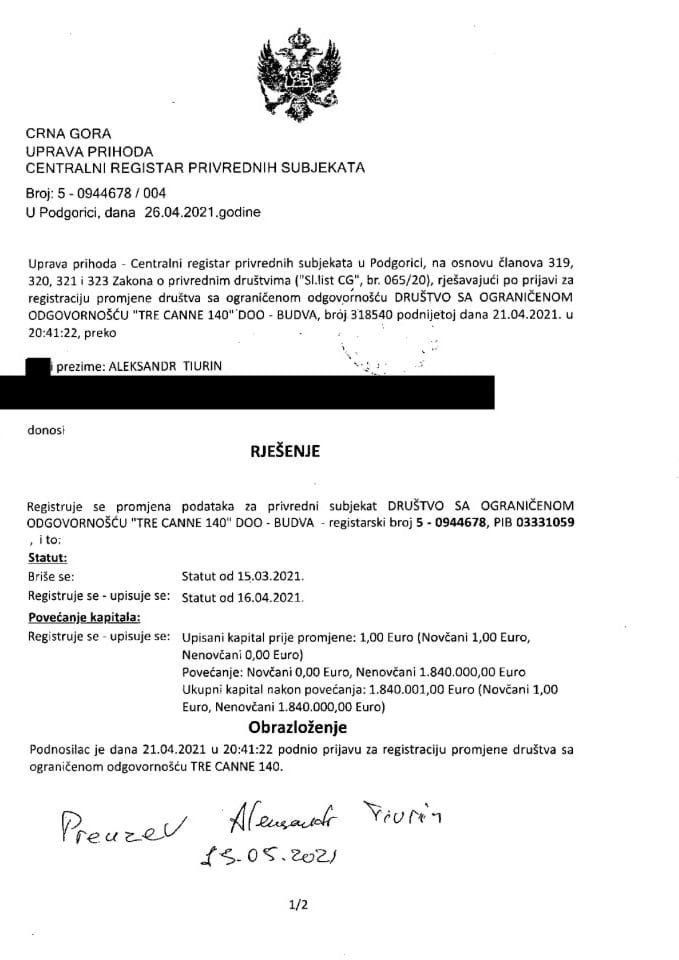 Informacija II 05/02-UP-2018/4-24