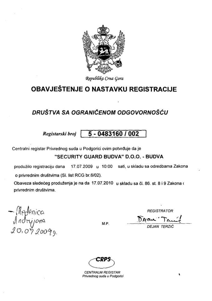 Informacija II 05/02-UP-40/3-24