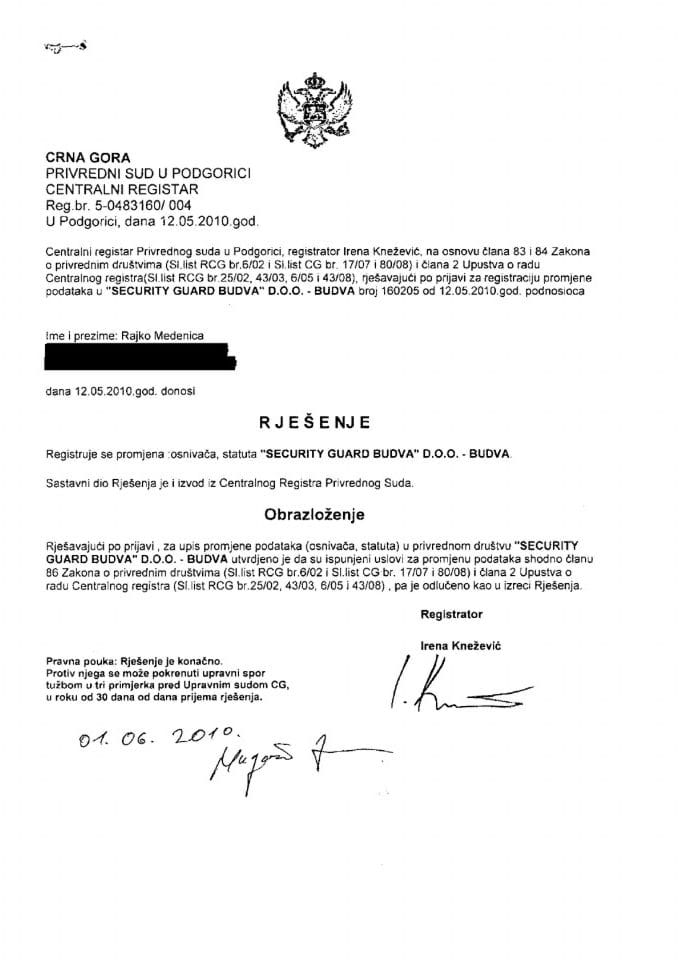 Informacija IV 05/02-UP-40/3-24