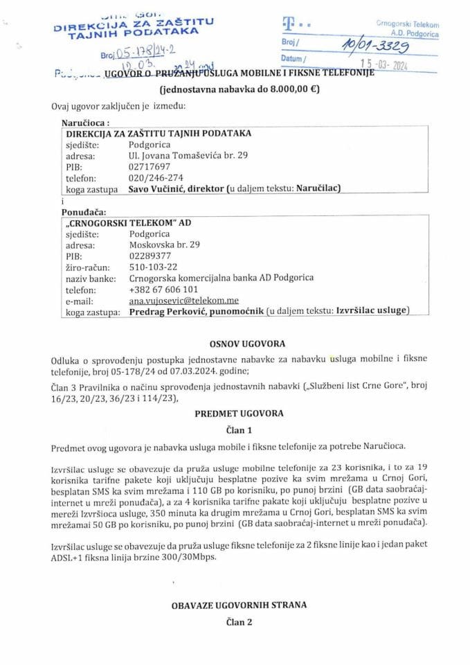 Ugovor br. 05-178/24-2