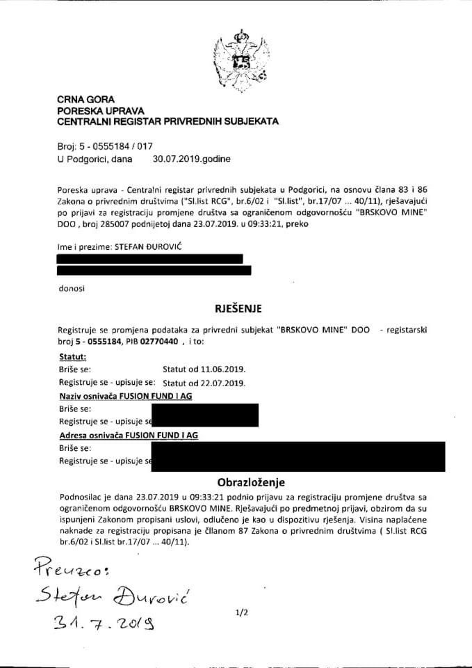 Informacija III 05/02-UP-55/4-24