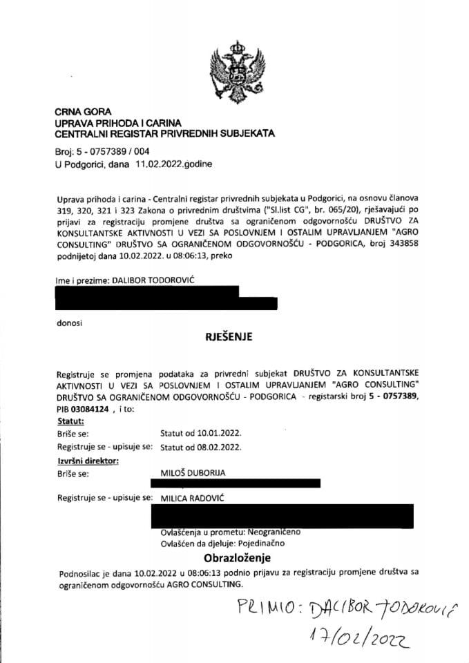 Информација И 05/02-УП-183/4-24