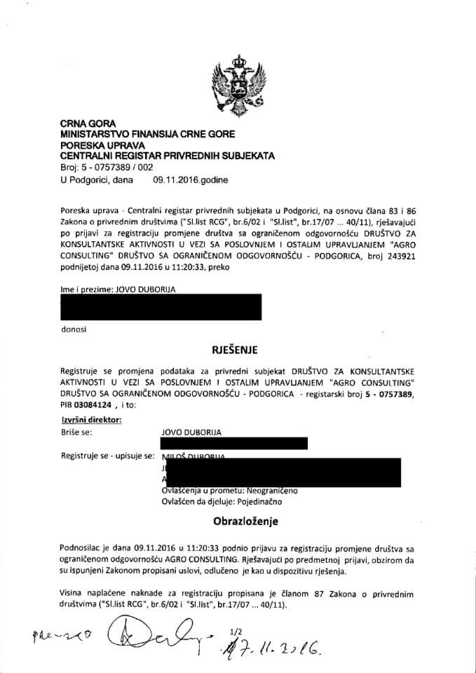 Информација ИИИ 05/02-УП-183/4-24