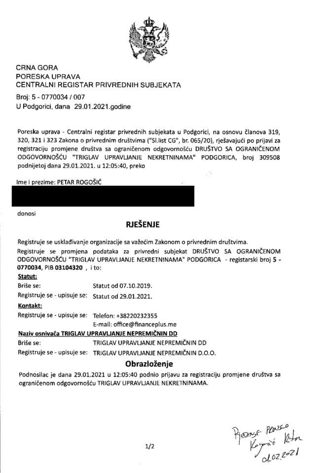 Informacija VIII 05/02-UP-184/4-24