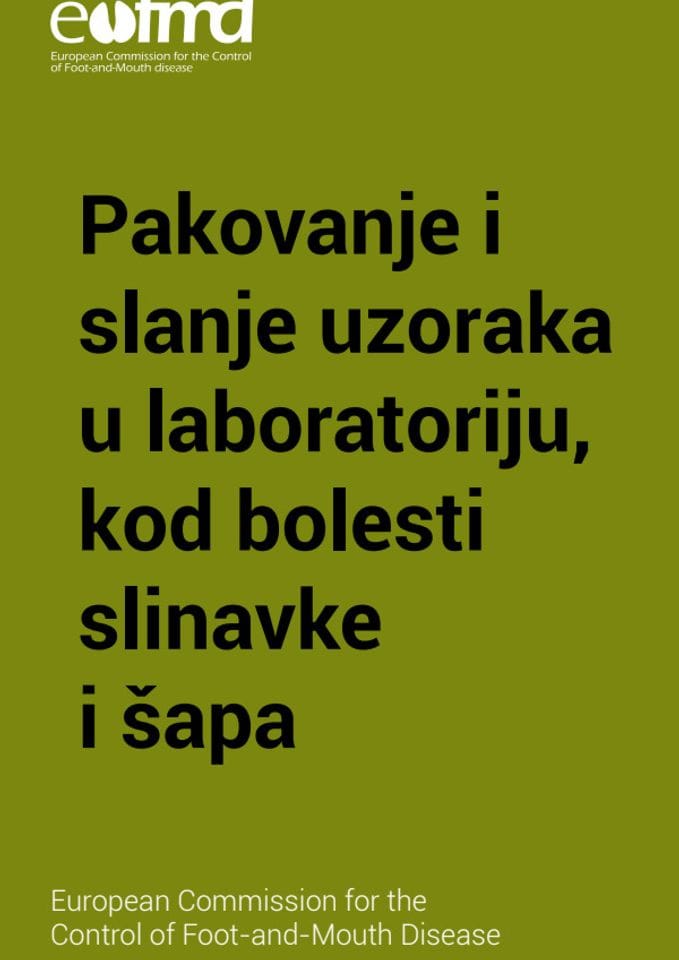 Pakovanje i slanje uzoraka u laboratoriju_Slinavka i šap