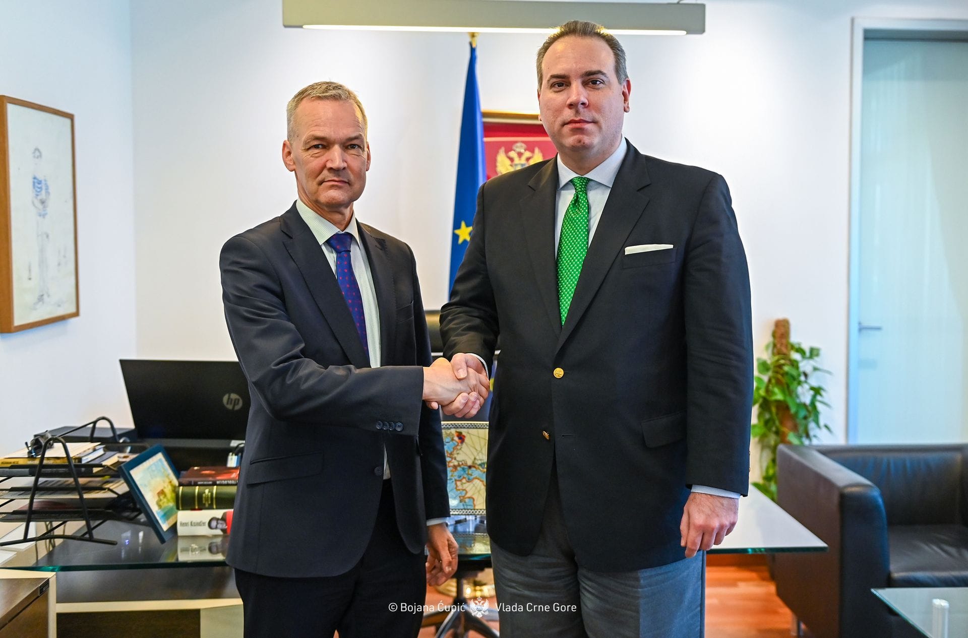 Potpredsjednik Ivanović Razgovarao Sa Ambasadorom Kraljevine Nizozemske