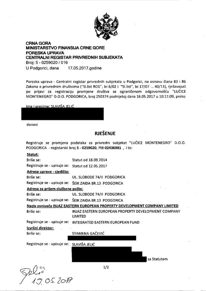 Информација XВИИ 05/02-УП-79/4-24