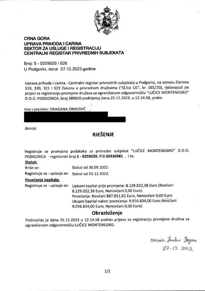 Informacija XXVII 05/02-UP-79/4-24