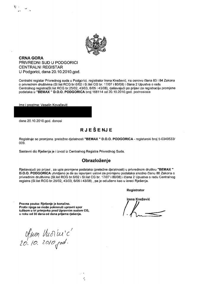 Informacija XI 05/02-UP-38/4-24